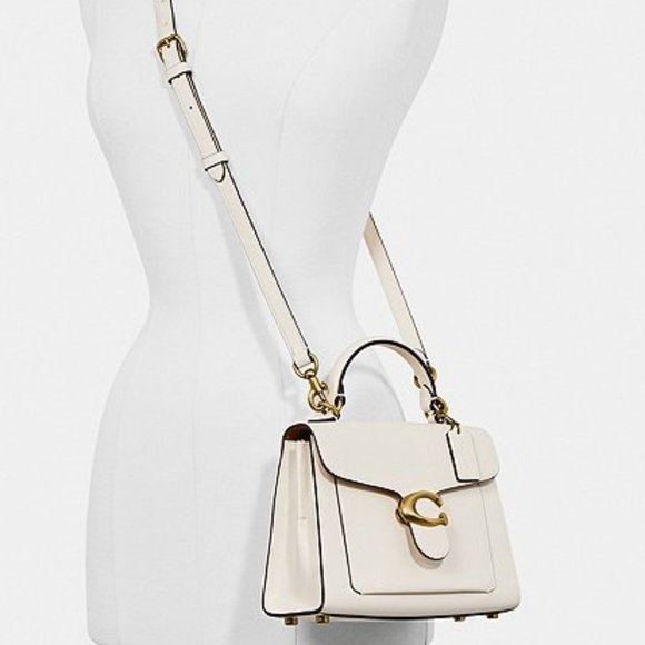 💗NWT's  COACH TOP HANDLE 20 TABBY  $395 NEW - Picture 10 of 16